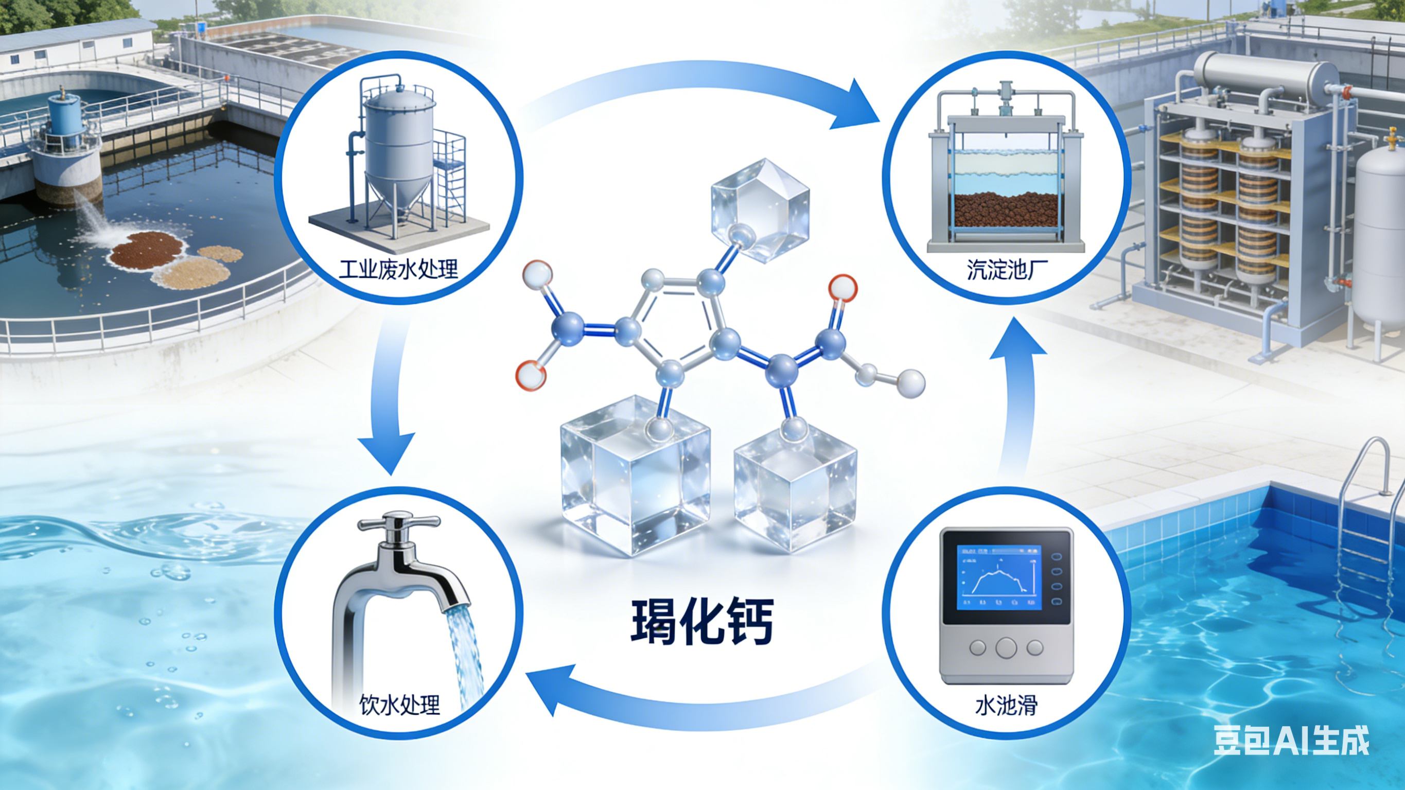 溴化鈣在水處理中的應(yīng)用與效果分析
